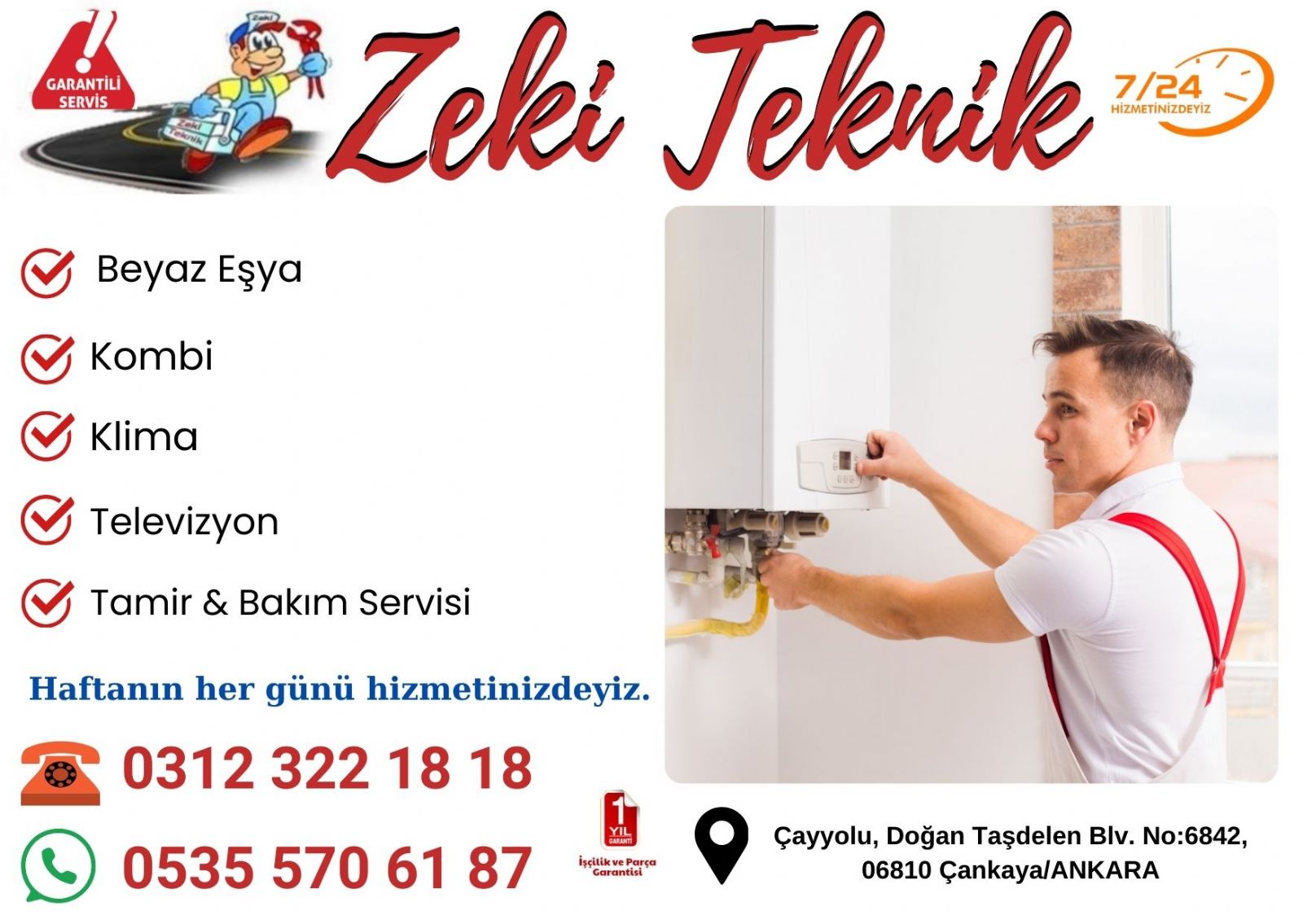 Ümitköy Demirdöküm Servisi